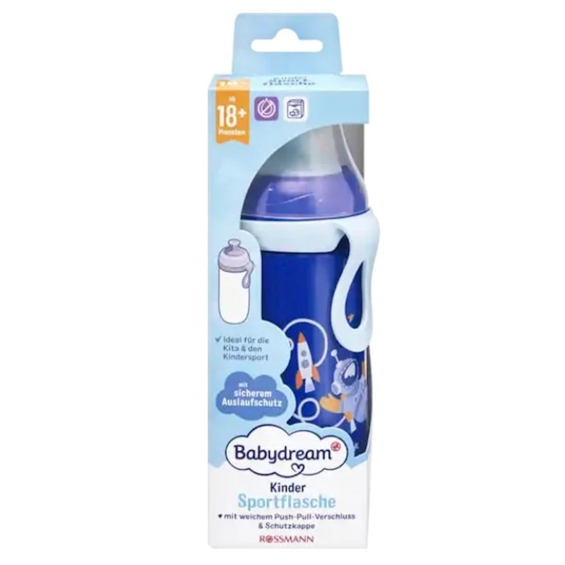 Бутылочка Rossmann Babydream 360 мл, 18+ месяцев, товар в ассортименте