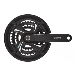 Шатун для велосипеда Shimano FC-TX801, черная