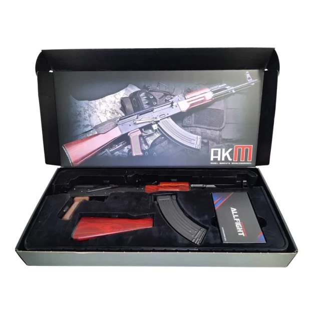 Oyuncaq avtomat АКM, qara