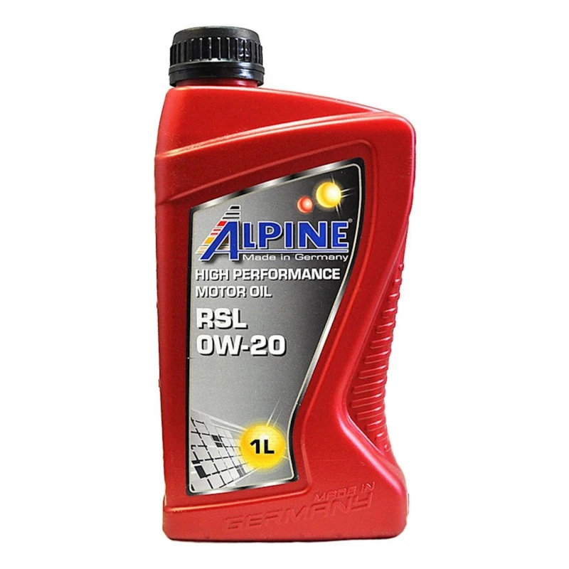 Моторное масло Alpine RSL 0W-20, 1 л