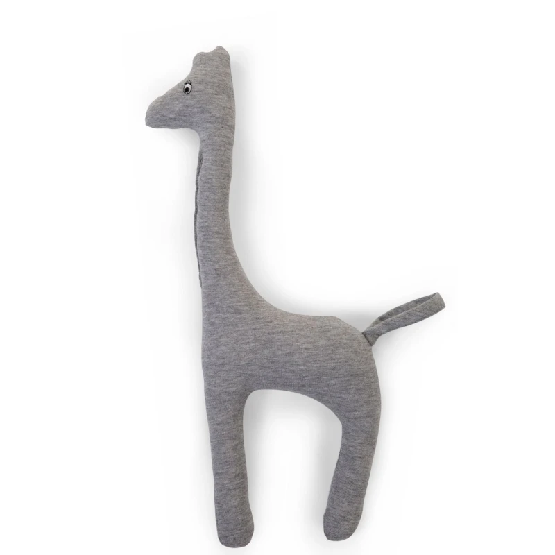 Мягкая игрушка Childhome Baby Giraffe Jersey серый 35 см