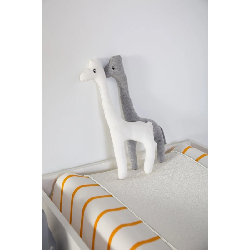 Мягкая игрушка Childhome Baby Giraffe Jersey серый 35 см