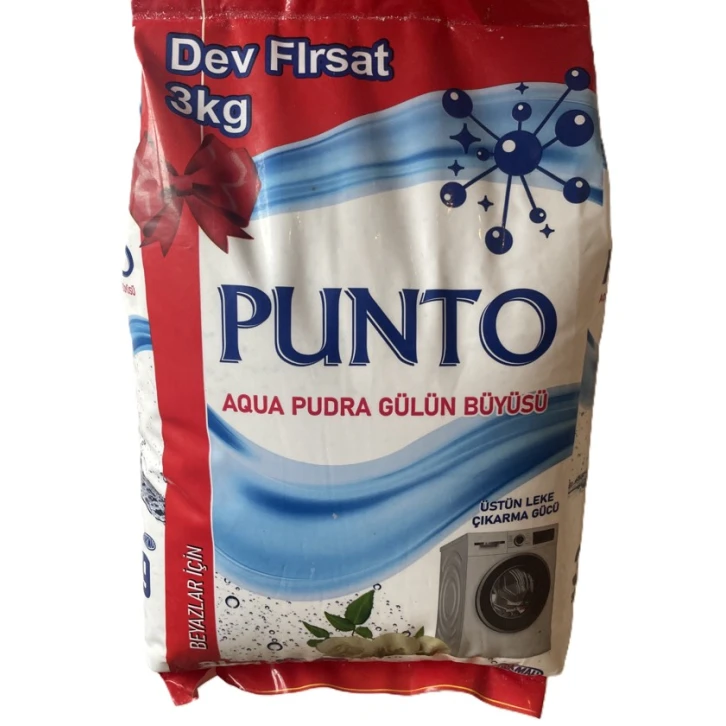 Yuyucu toz Az Clean Punto ağ paltarlar üçün, 3 kq