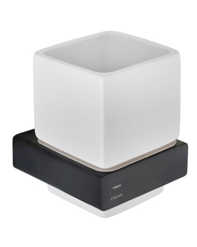 Diş fırçaları üçün stəkan Teka Formentera Tumber Holder Graphite Banyo