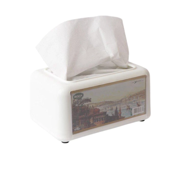 Salfet qabı 8697410470671, ağ, 10x14 sm