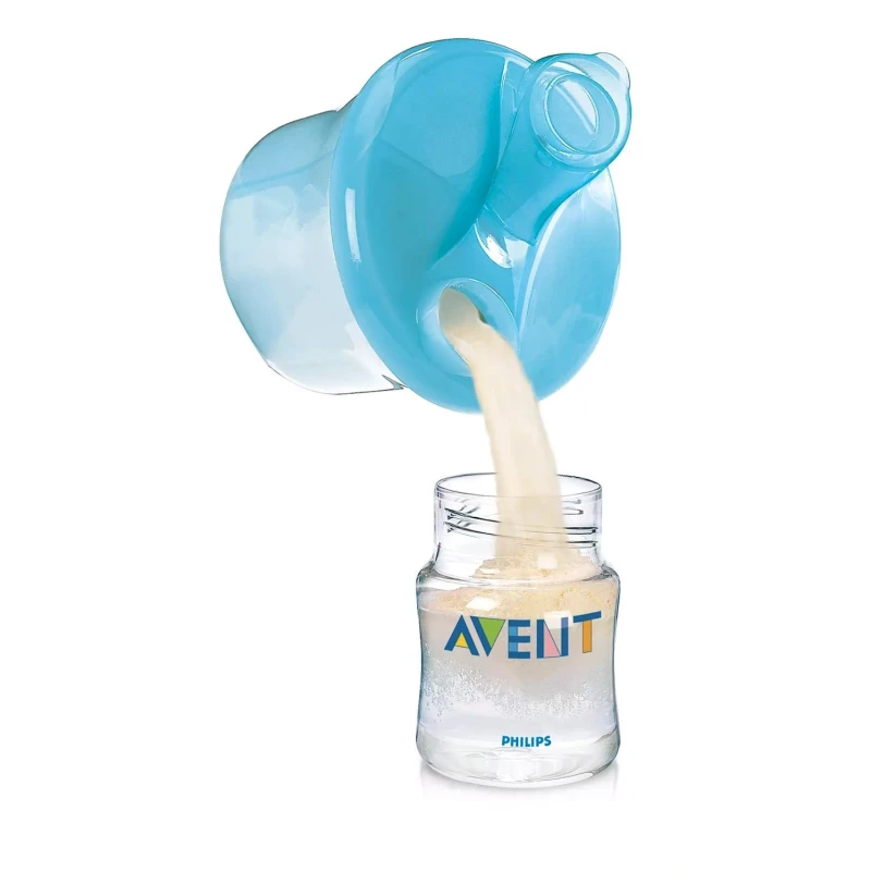 Дозатор молочной смеси Philips Avent, пластик, голубой, 260 мл