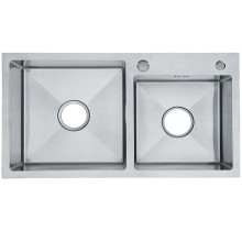Mətbəx çanağı Ecotech 8050DS Top Satin Inox