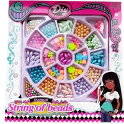 Bəzəklərin hazırlanması üçün dəst Fashion String of beads 2264-7, 6+ yaş Bəzəklərin hazırlanması üçün dəst Fashion String of beads 2264-7, 6+ yaş