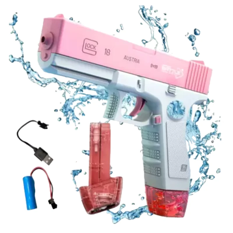 Elektrikli su tapançası Electric Water Gun 518-1 Pink