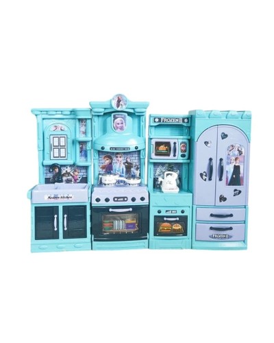 Игровой набор Novel Kitchen Frozen, firuzəyi