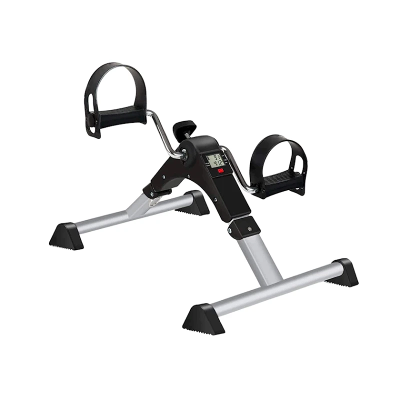 Портативный велотренажер Gymnic 2200, механический, с цифровым дисплеем, черный Портативный велотренажер Gymnic 2200, механический, с цифровым дисплеем, черный