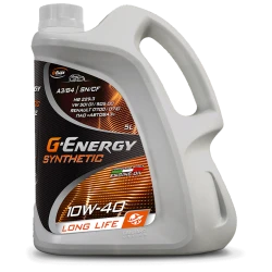 Моторное масло G-Energy Synthetic Long Life 10W-40, 5 л