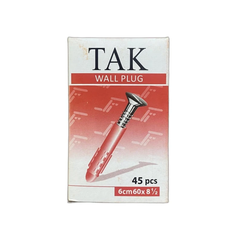 Dübel TAK 6x60 mm, plastik, 45 əd Dübel TAK 6x60 mm, plastik, 45 əd