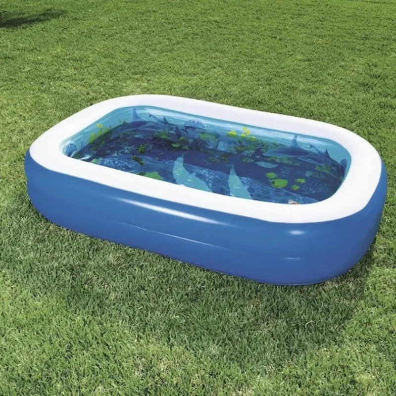 Надувной бассейн Bestway H54225588177, 262x175x51 см, 778 л, синий