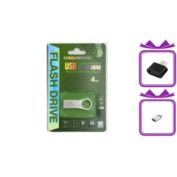 Флеш-карта Corsair 4 ГБ USB 3.0/3.1 Gift otg micro и otg type-c TELEDOCTOR