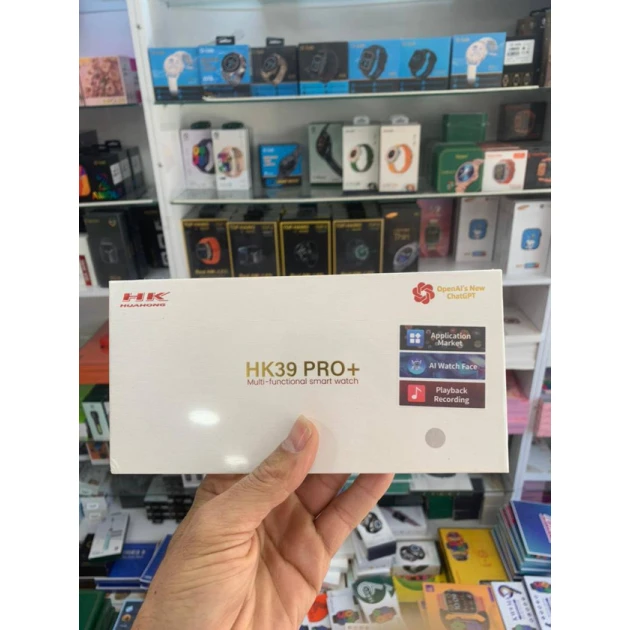 Умные часы HK39 Pro Plus черные
