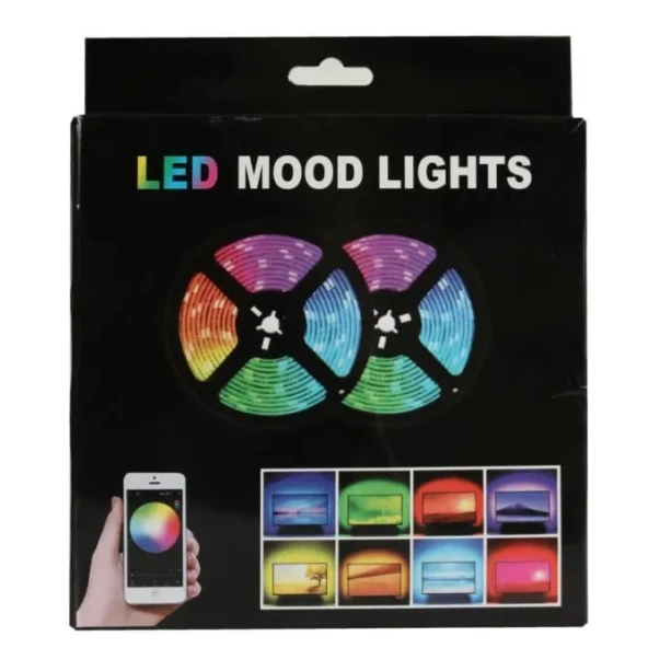 LED lent, 5 metr, IP65, Bluetooth, pult LED lent, 5 metr, IP65, Bluetooth, pult