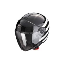 Motosikl dəbilqəsi Scorpion Exo City 2 Bee Black/White, ölçü XL