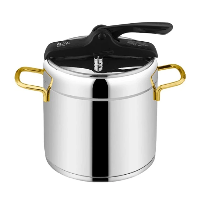 Скороварка MiraNova SF-824, нержавеющая сталь, серебристая, 6 л