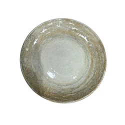 Тарелка десертная Danny Home PTGM17DZ, бежевая, 17x4 см