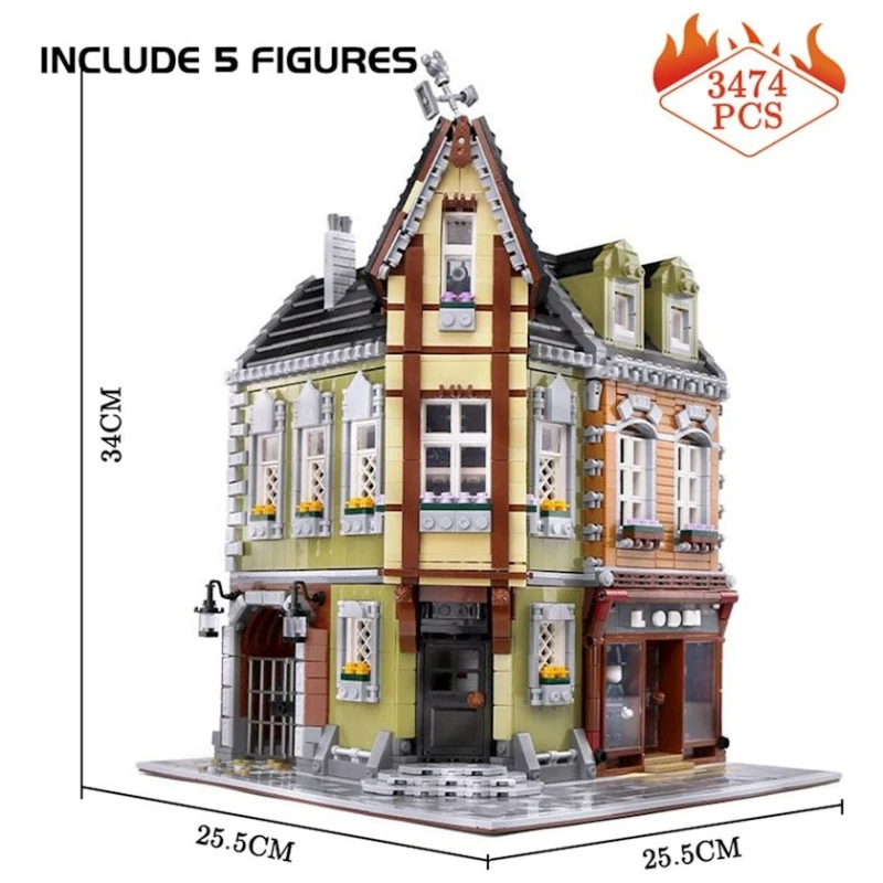 Конструктор Street View QL0919, 3474 элемента