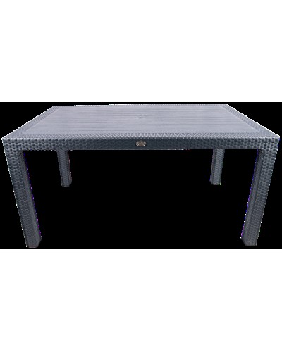 Bağ masası 6159/C, 150x90x75 sm, göy
