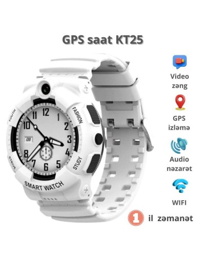 Uşaqlar üçün smart-saat Wonlex KT-25 White