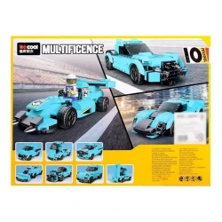 Blok konstruktor Decool Multificence Blue Ghost Race Car 31031, 201 element Blok konstruktor Decool Multificence Blue Ghost Race Car 31031, 201 element