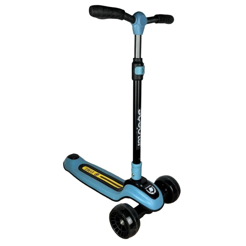 Детский самокат SKTQ33A, синий/черный