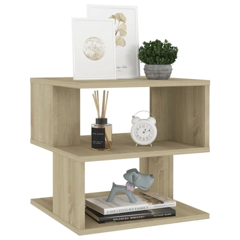 Jurnal masası Art-97, 40x40x40 sm, laminat, açıq qəhvəyi