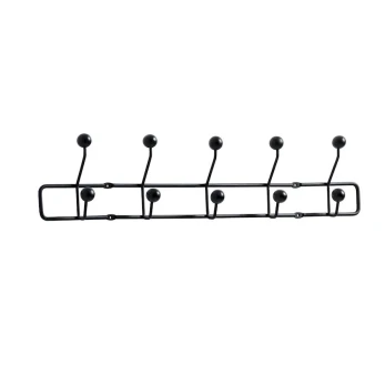 Вешалка JYSK Grevinge, черная Вешалка JYSK Grevinge, черная