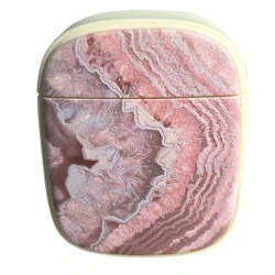 Чехол для наушников Airpods 2 розовый