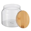 Емкость для хранения Werner Bambu 51934, стекло/дерево, прозрачная/коричневая, 500 мл Емкость для хранения Werner Bambu 51934, стекло/дерево, прозрачная/коричневая, 500 мл