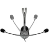 Наушники-гарнитура Logitech 3.5mm Dual Plug, Gray/Silver Наушники-гарнитура Logitech 3.5mm Dual Plug, Gray/Silver