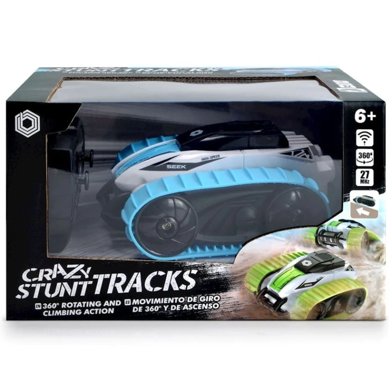 Радиоуправляемая машина Braha Industries Crazy Stunt Tracks 360 BII-08948, 6+ лет, 1 шт, товар в ассортименте