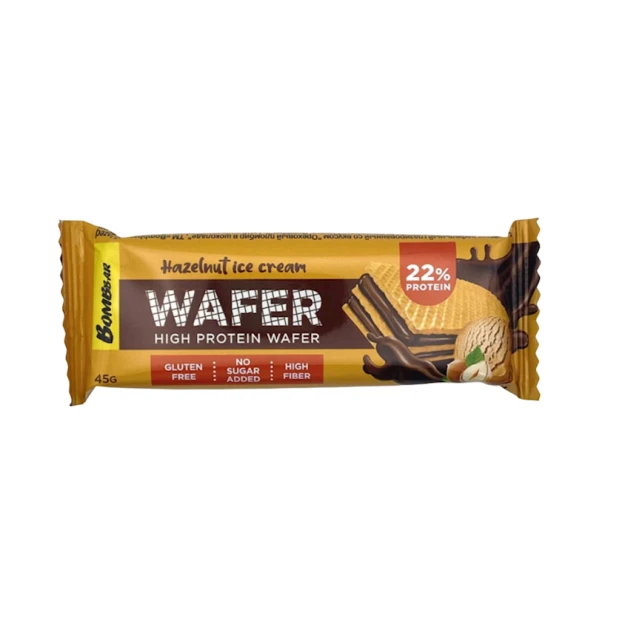 Proteinli bar Bombbar Wafer Chocolate, 45 q Proteinli bar Bombbar Wafer Chocolate, 45 q