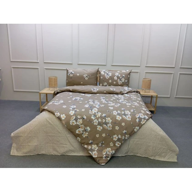 Комплект постельного белья Elegant SHA-00002691, пододеяльник 160x220 см, простыня 160x240 см, наволочка 50х70 см, разноцветный