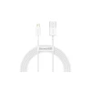 Кабель Baseus USB A to Lightning 2,4A Superior CALYS-C02 White