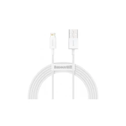 Кабель Baseus USB A to Lightning 2,4A Superior CALYS-C02 White