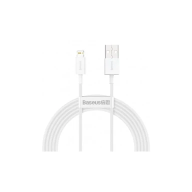 Кабель Baseus USB A to Lightning 2,4A Superior CALYS-C02 White