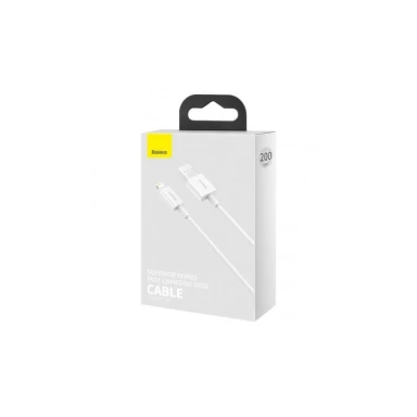 Кабель Baseus USB A to Lightning 2,4A Superior CALYS-C02 White