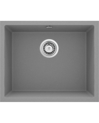 Mətbəx çanağı Deante Corda ZQAS10C, qranit, boz, 46x55 sm