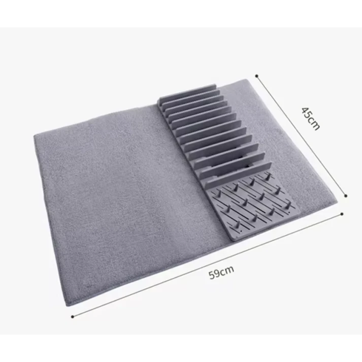 Сушилка для посуды kurutma_100, пластик, серый Сушилка для посуды kurutma_100, пластик, серый