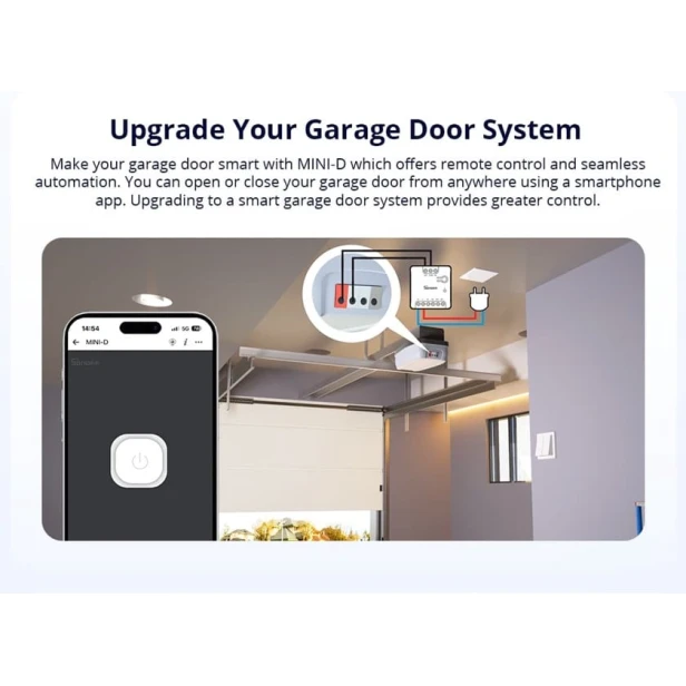 Реле для умного дома Sonoff Mini D Matter Реле для умного дома Sonoff Mini D Matter