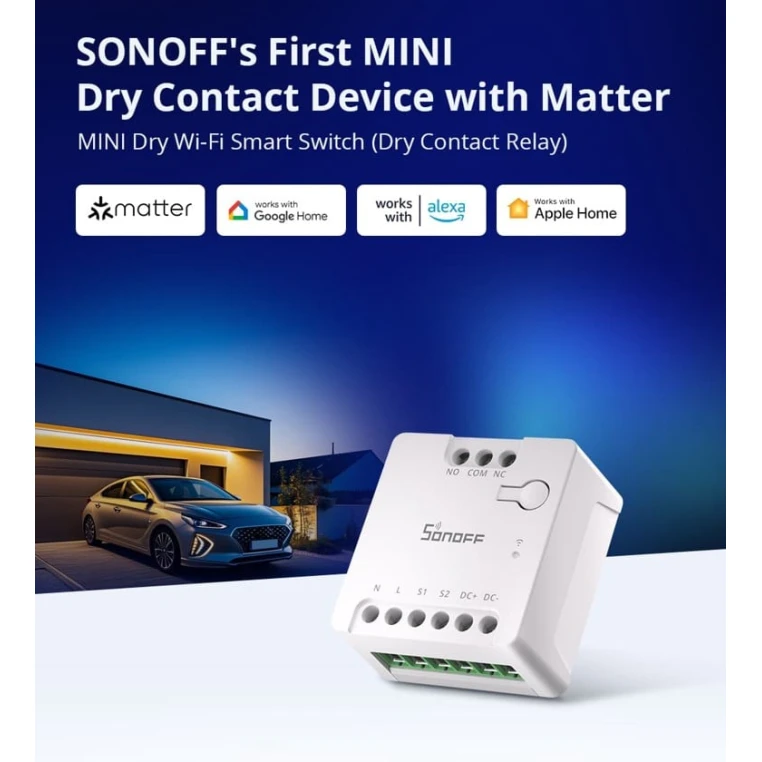 Реле для умного дома Sonoff Mini D Matter Реле для умного дома Sonoff Mini D Matter