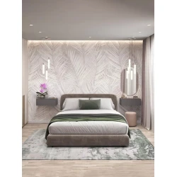 Тумба прикроватная Art Mebel 70, ламинат, антрацит, 20x60x30 см