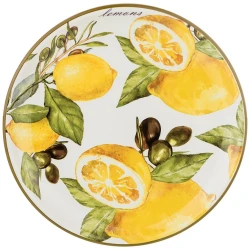 Boşqab Agness Limon, 26x26x3 sm