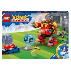Konstruktor LEGO Sonic Sonic vs. Dr.Eggman's Death Egg Robot 76993, 8+ yaş, 615 əd