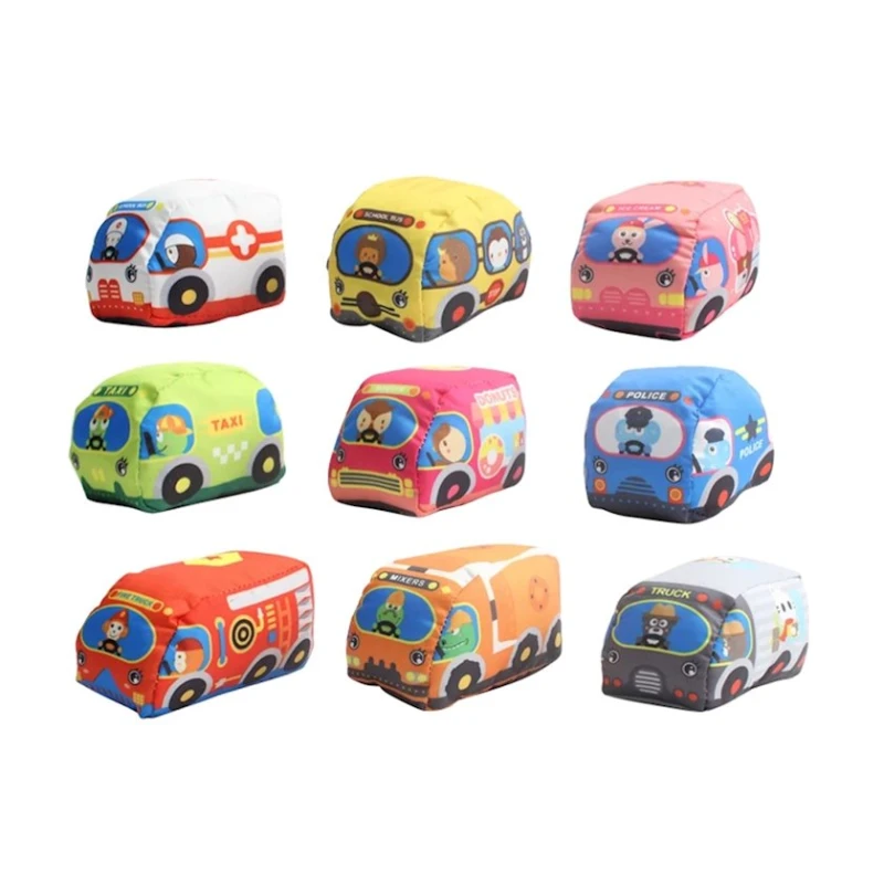 Игровой коврик-игрушка с машинками Huanger, от 1 года, 9 шт Игровой коврик-игрушка с машинками Huanger, от 1 года, 9 шт