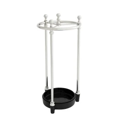 Çətirlər üçün altlıq Eichholtz Artman, 26.5x60 sm metal/bürünc/polad, gümüşü